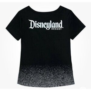 Disney 100 Years of Wonder Spirit Jersey Tee Shirt Black Girls SZ 11-12